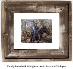 family horseback riding near me in Freeland, Michigan